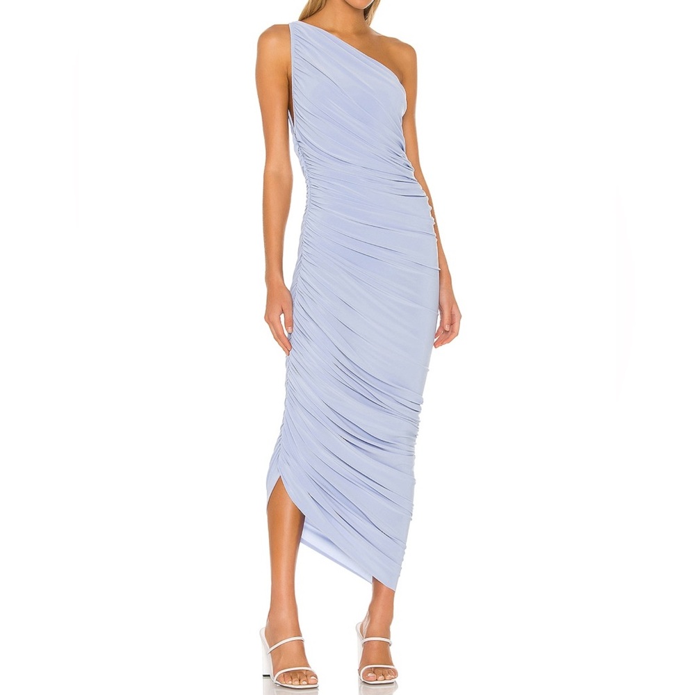 NWOT Norma Kamali x REVOLVE “Diana Gown in Celestial Blue”